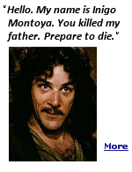 ''The Princess Bride'' is one of the most beloved films of the 1980's, with this most quoted line.